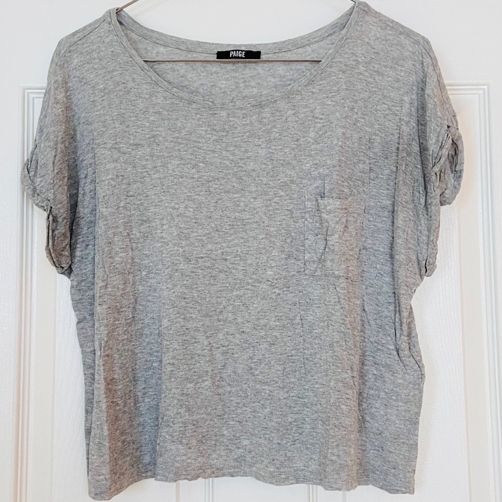 PAIGE Slub Jersey Tee